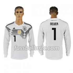 Fußballtrikots Deutschland Neuer 1 Heim Trikotsatz WM 2018 Langarm